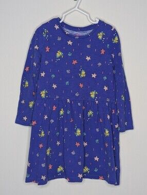 Spotted Zebra Little Mermaid Dress 4/5